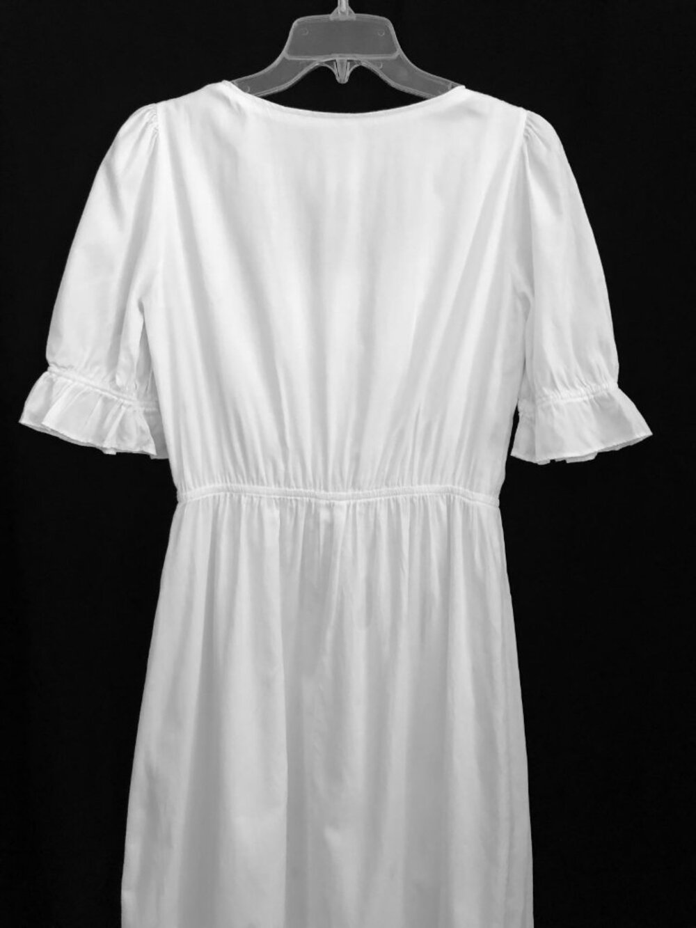 Gal Meets Glam White Cotton Maxi Blakely Dress - Picture 6 of 8